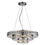 18 x 5.5-Inch Five Light Crystal Chandelier