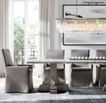 1920s Odeon Rectangular Chandelier 72"