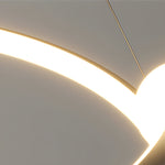 Minimalist Ring Ball 3 Step Dimming LED Nordic Chandelier Hanging Lamp