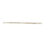 Simple Rounded Rectangular Three Step Dimming Modern Ceiling Light Fixture