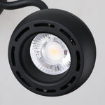 Round Adjustable Iron LED Minimalist Modern Bedside Reading Wall Lamp
