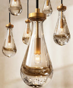 Rain Rectangular Chandelier 72"