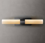 Ravelle Milk Glass Linear Sconce