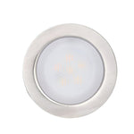 White Stainless Steel 1.5W LED Deck Step In-ground Well Lights