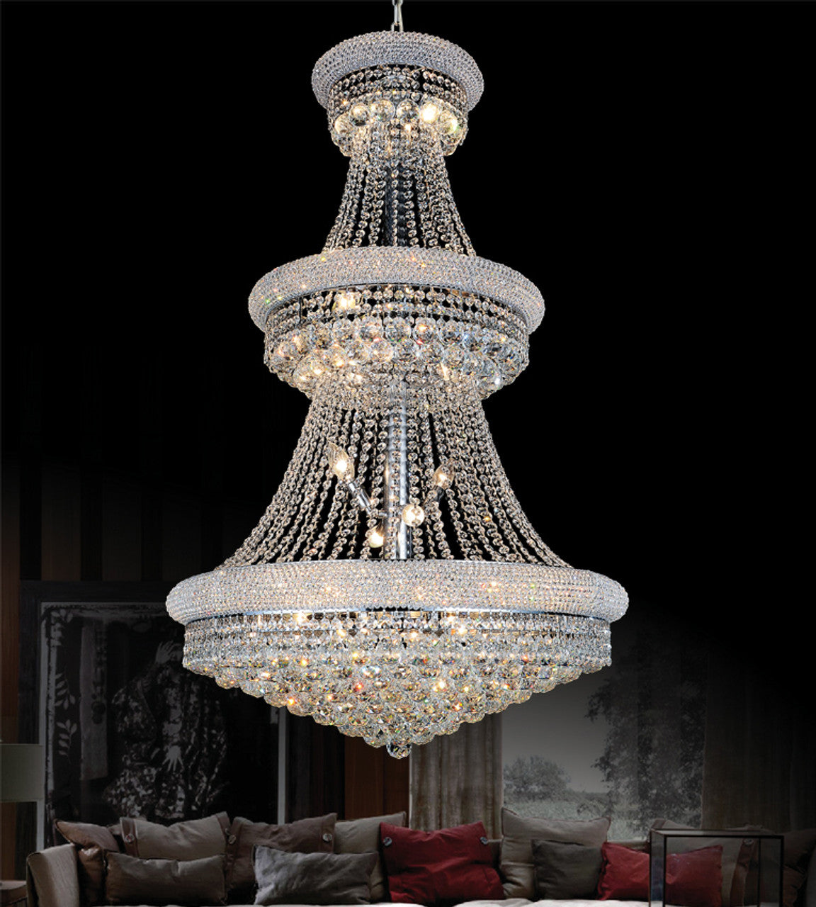 Empire 32 Light Chandelier