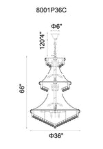 Empire 34 Light Chandelier