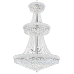 CWI Lighting - 8001P36C - 34 Light Chandelier with Chrome Finish
