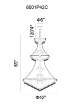 Empire 38 Light Chandelier