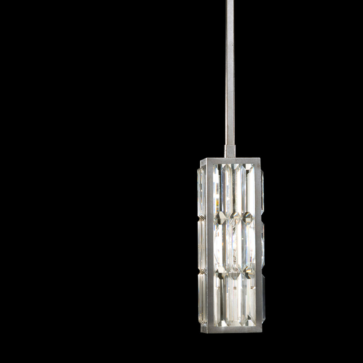 CRYSTAL ENCHANTMENT 5" W Square Drop Light