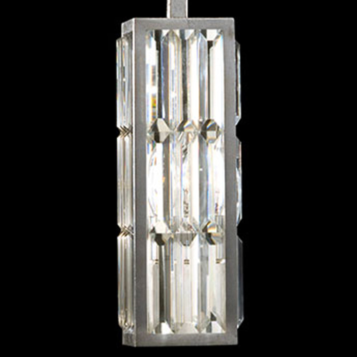CRYSTAL ENCHANTMENT 5" W Square Drop Light