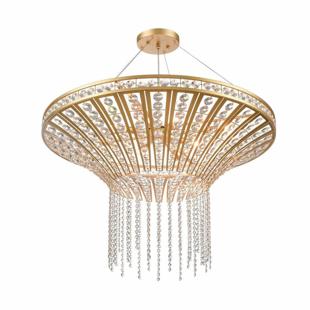 Bailey Street Home - 2499-BEL-4907945 - Charter Drive - 8 Light Chandelier In Traditional Style-23 Inches Tall and 36 Inches Wide