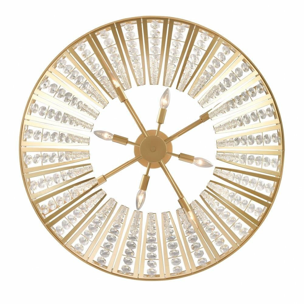 Bailey Street Home - 2499-BEL-4907945 - Charter Drive - 8 Light Chandelier In Traditional Style-23 Inches Tall and 36 Inches Wide