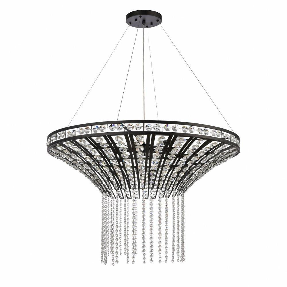 Bailey Street Home - 2499-BEL-4907945 - Charter Drive - 8 Light Chandelier In Traditional Style-23 Inches Tall and 36 Inches Wide