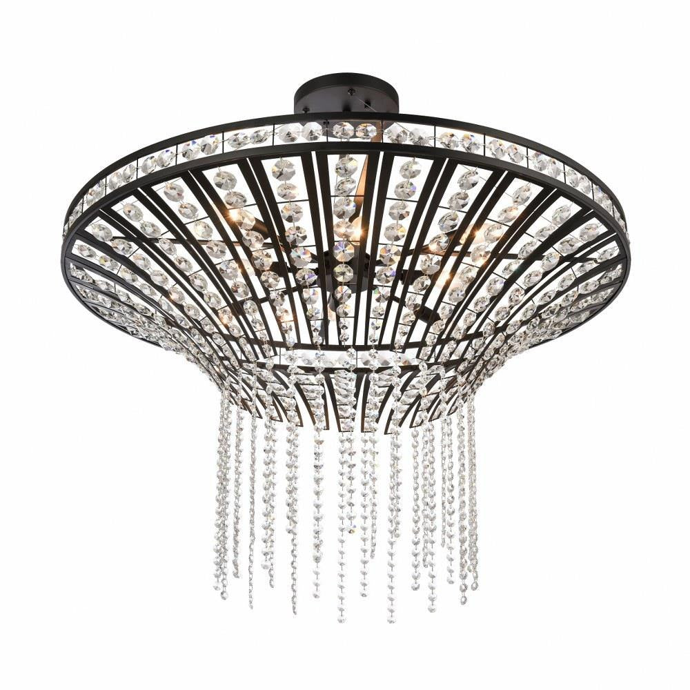 Bailey Street Home - 2499-BEL-4907945 - Charter Drive - 8 Light Chandelier In Traditional Style-23 Inches Tall and 36 Inches Wide