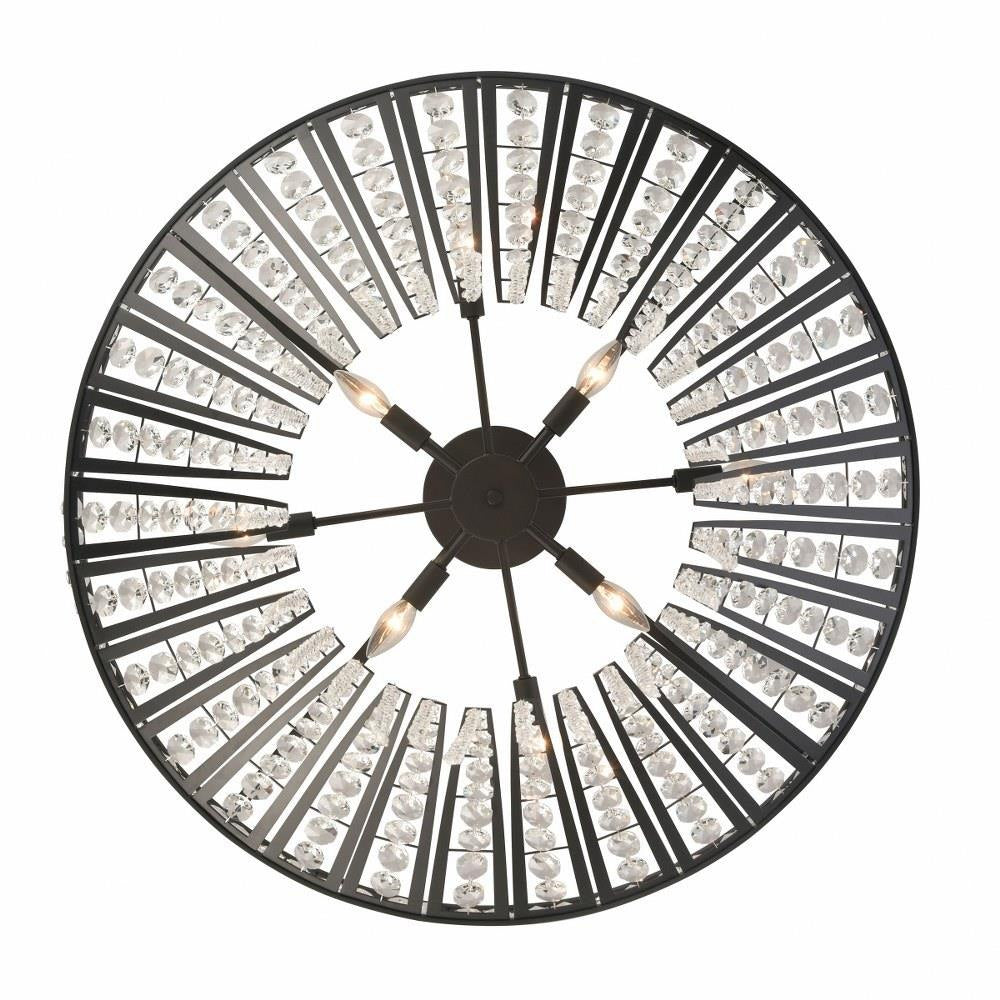 Bailey Street Home - 2499-BEL-4907945 - Charter Drive - 8 Light Chandelier In Traditional Style-23 Inches Tall and 36 Inches Wide