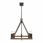 Bailey Street Home - 2499-BEL-4965759 - Epsom Leas - 10 Light Linear Chandelier In Farmhouse Style-24.25 Inches Tall and 56 Inches Wide