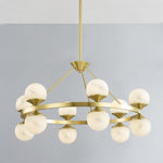 Bailey Street Home - 116-BEL-4885822 - Carey Orchards - 48W 12 LED Chandelier-18.75 Inches Tall and 34 Inches Wide