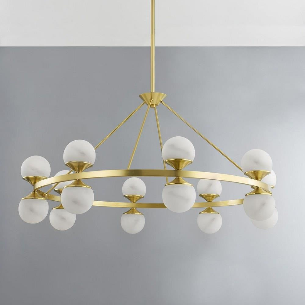 Bailey Street Home - 116-BEL-4885823 - Carey Orchards - 64W 16 LED Chandelier-23.25 Inches Tall and 46 Inches Wide