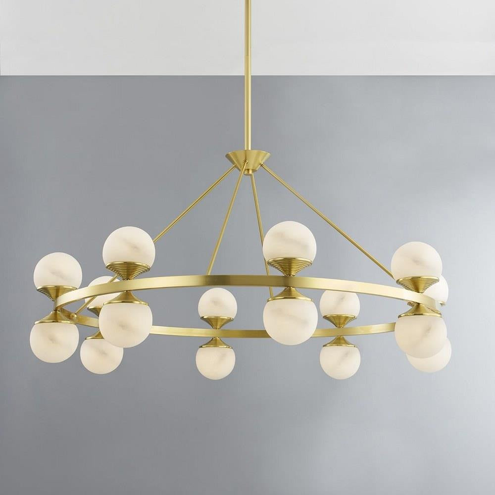 Bailey Street Home - 116-BEL-4885823 - Carey Orchards - 64W 16 LED Chandelier-23.25 Inches Tall and 46 Inches Wide