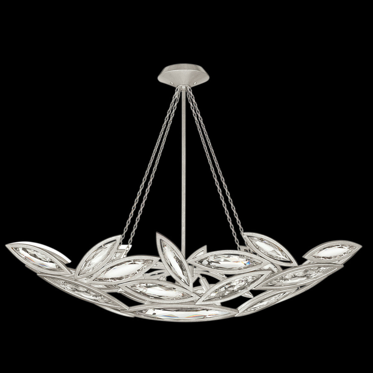 MARQUISE 50" W Oblong Pendant