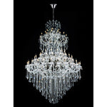 CWI Lighting - 8318P70C-84(Clear)-A - 84 Light Chandelier with Chrome Finish