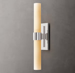 Ravelle Milk Glass Linear Sconce