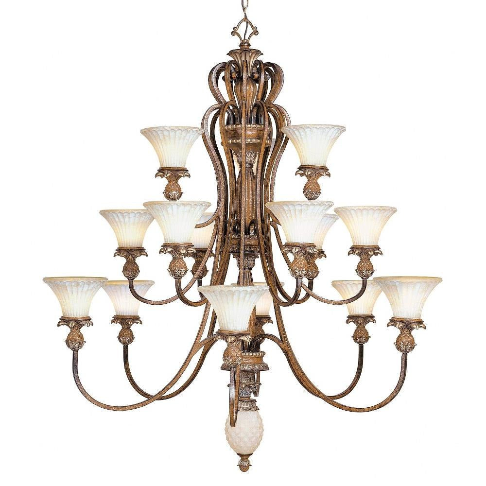 Livex Lighting - 8469-57 - Savannah - 16 Light Chandelier
