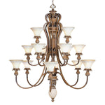 Livex Lighting - 8469-57 - Savannah - 16 Light Chandelier
