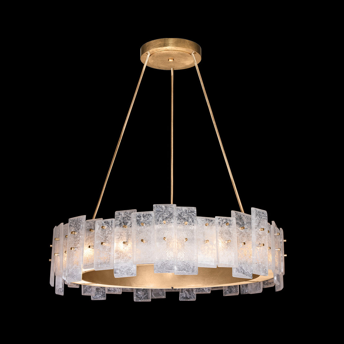 LUNEA 33" W Round Pendant
