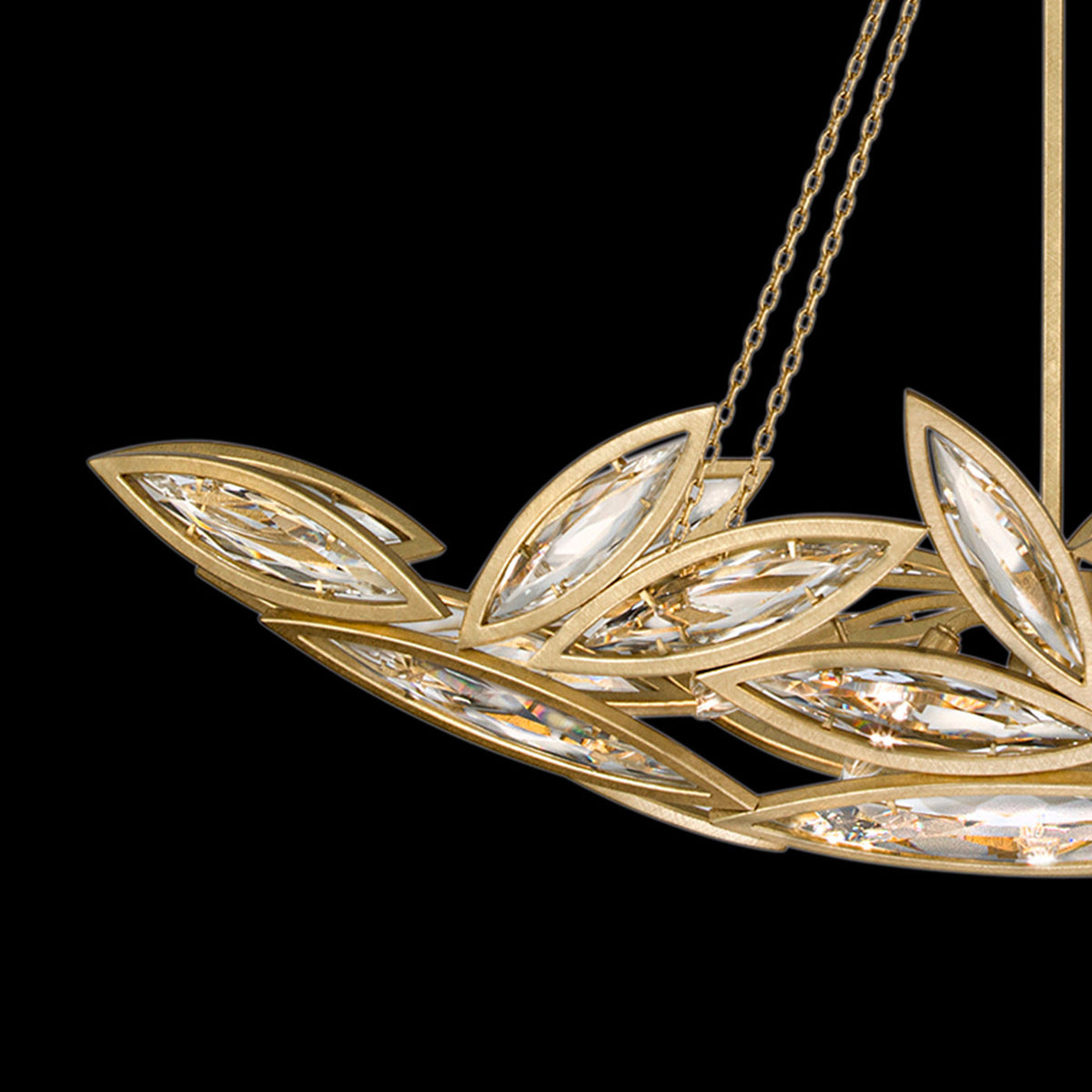 MARQUISE 50" W Oblong Pendant