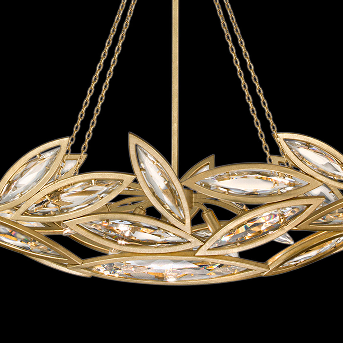 MARQUISE 50" W Oblong Pendant