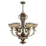Livex Lighting - 8526-64 - Seville - 6 Light Chandelier in French Country Style - 30 Inches wide by 35 Inches high