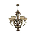Livex Lighting - 8526-64 - Seville - 6 Light Chandelier in French Country Style - 30 Inches wide by 35 Inches high