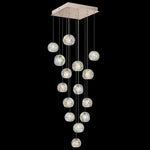 NATURAL INSPIRATIONS 19" W Square Pendant