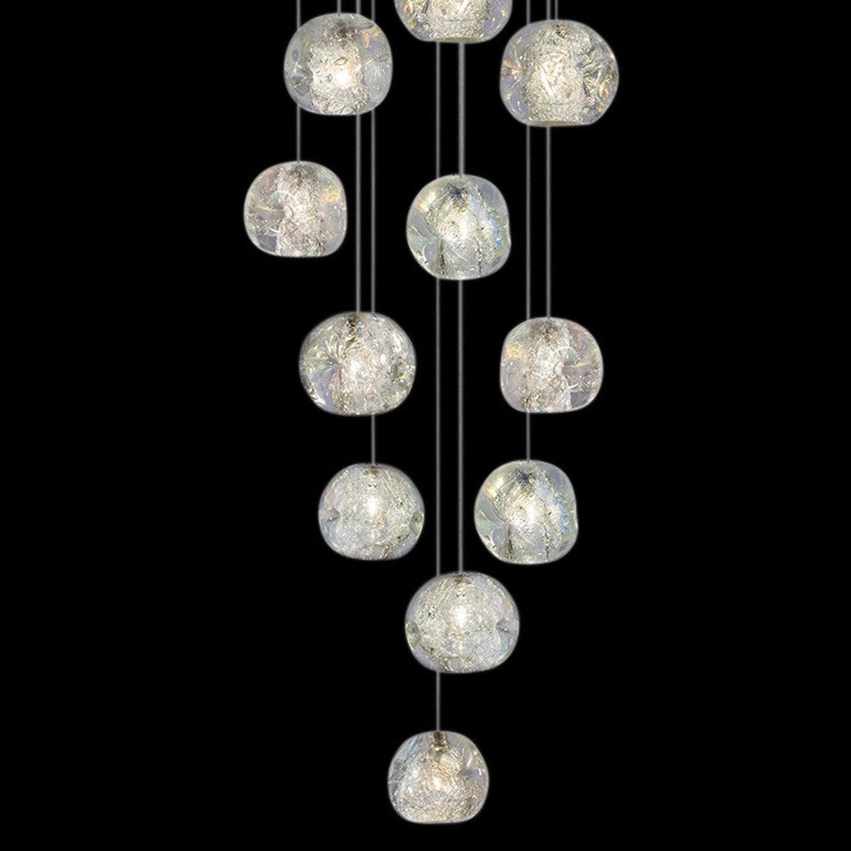 NATURAL INSPIRATIONS 19" W Square Pendant