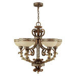 Livex Lighting - 8545-64 - Seville - 5 Light Chandelier in French Country Style - 26 Inches wide by 26.5 Inches high