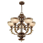 Livex Lighting - 8545-64 - Seville - 5 Light Chandelier in French Country Style - 26 Inches wide by 26.5 Inches high