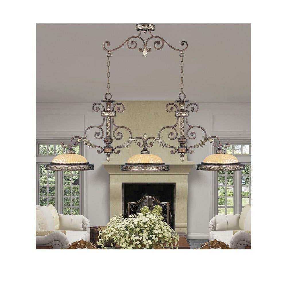 Livex Lighting - 8546-64 - Seville - 3 Light Island