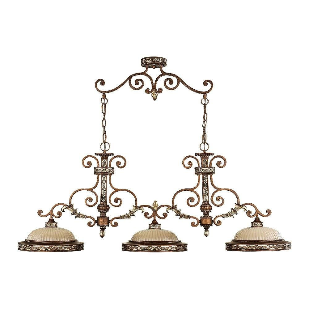 Livex Lighting - 8546-64 - Seville - 3 Light Island