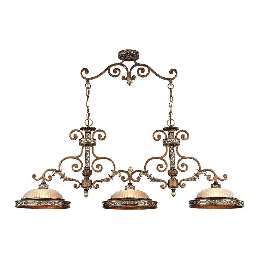 Livex Lighting - 8546-64 - Seville - 3 Light Island