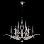 PLUME 45" W Round Chandelier