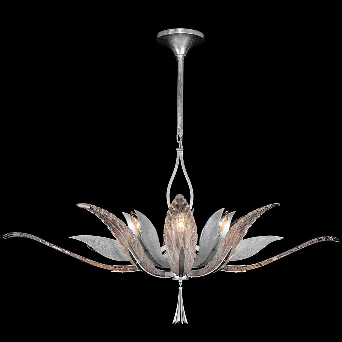 PLUME 40" W Oblong Pendant