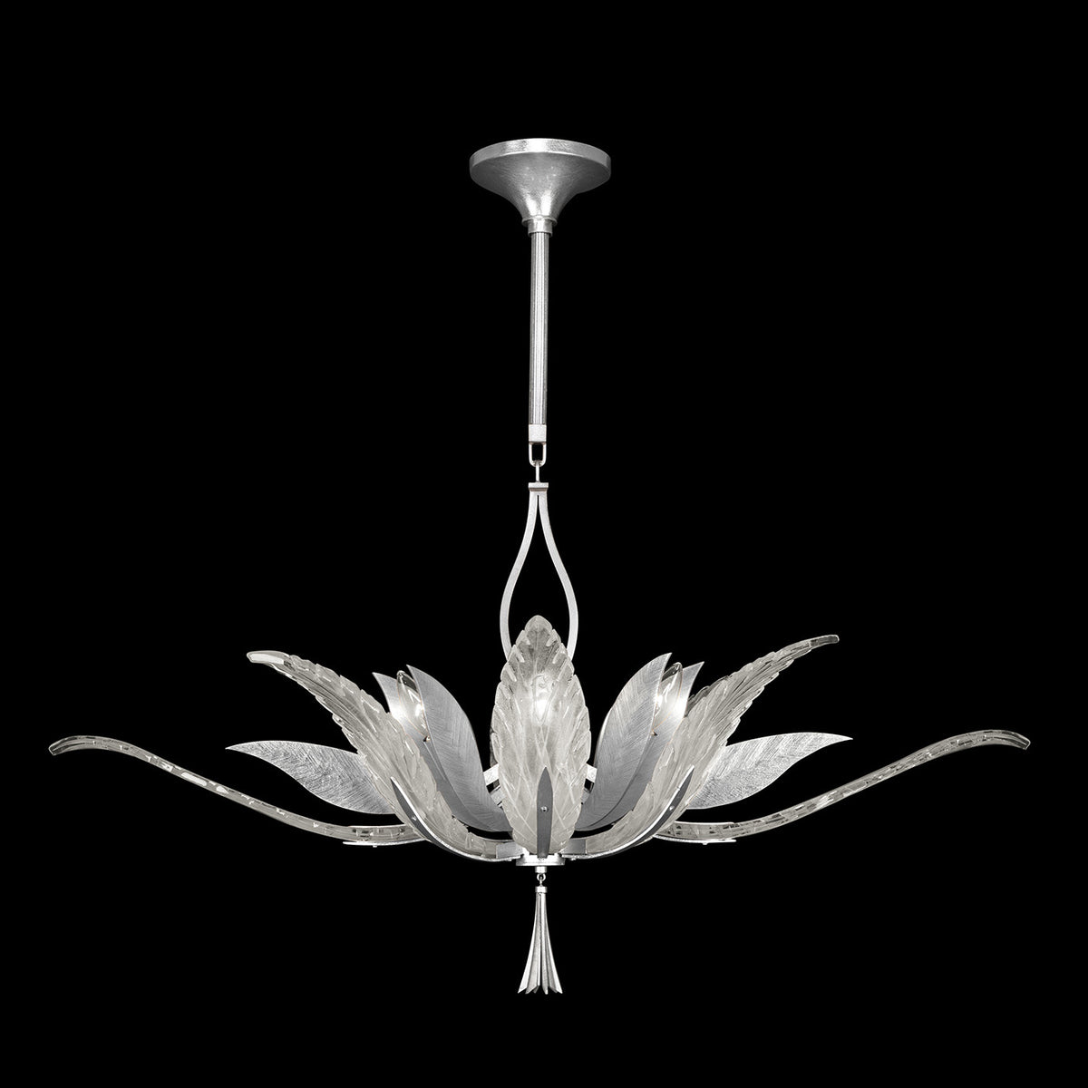 PLUME 40" W Oblong Pendant