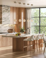 Lazio 7-Light Round Multi-Drop Pendant