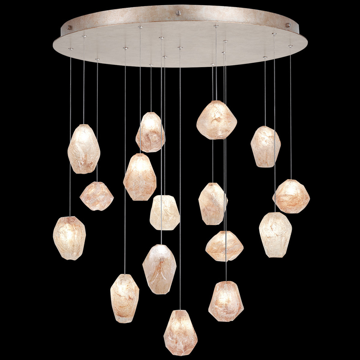 NATURAL INSPIRATIONS 32" W Round Pendant