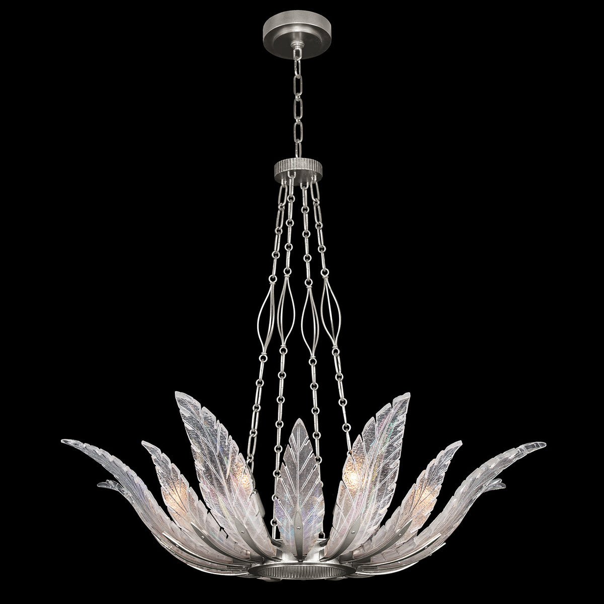 PLUME 39" W Round Pendant