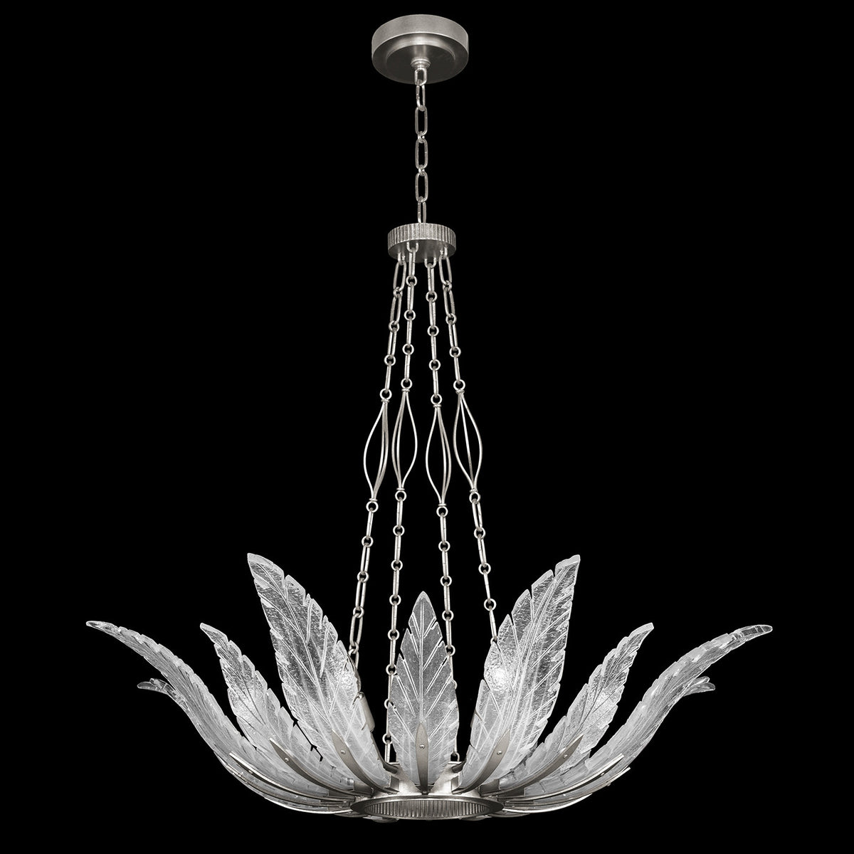 PLUME 39" W Round Pendant