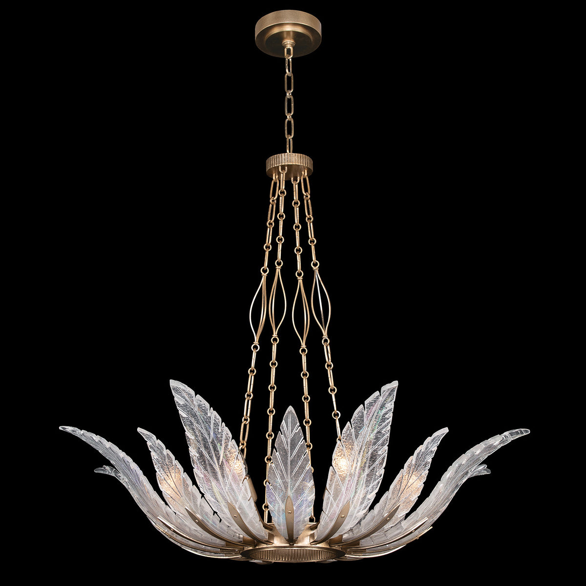 PLUME 39" W Round Pendant