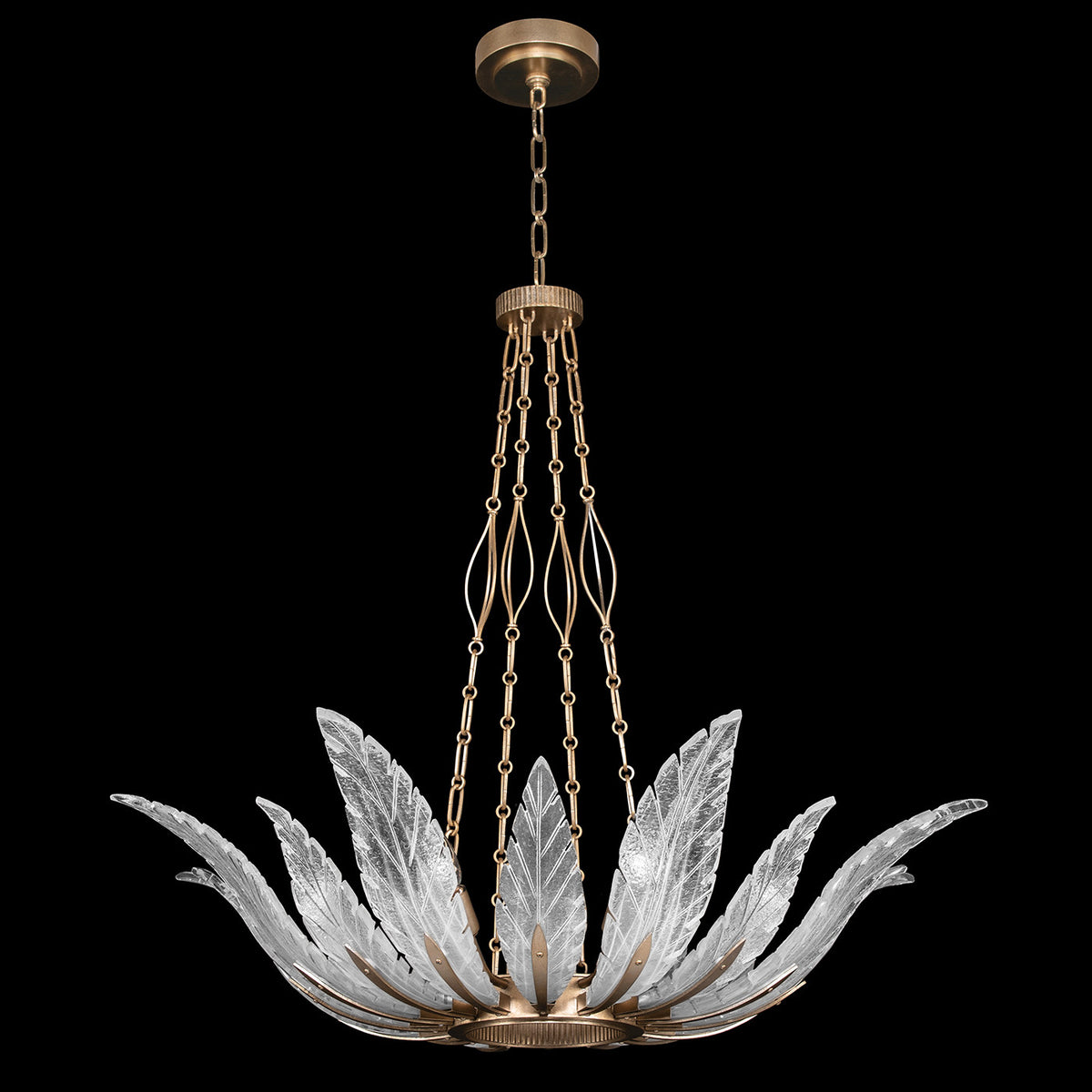 PLUME 39" W Round Pendant