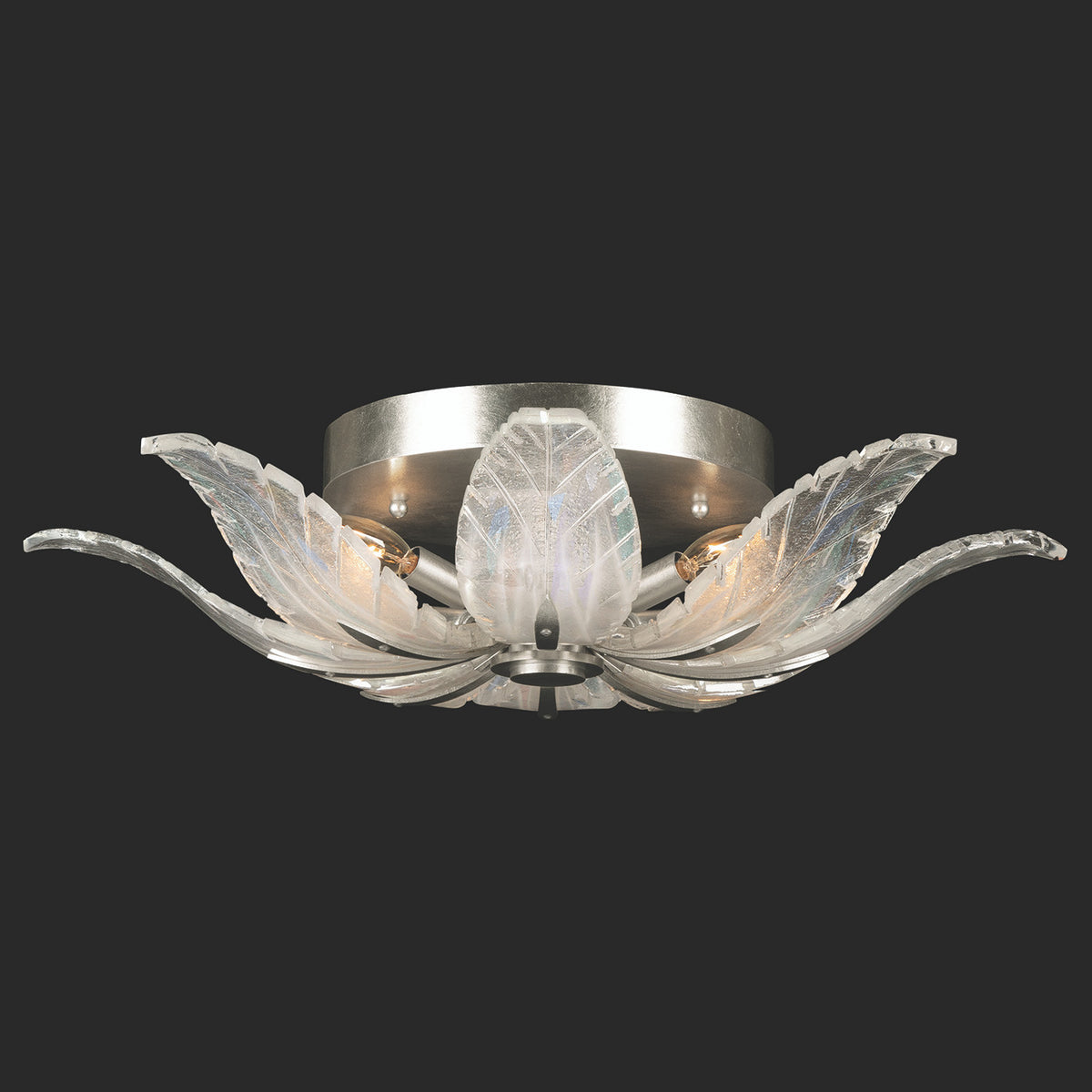 PLUME 28" W Round Flush Mount